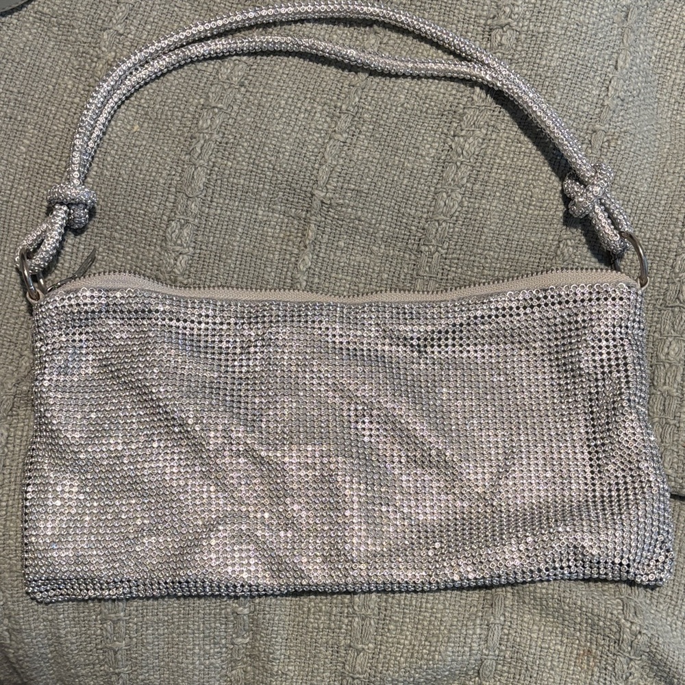 Cult Gaia Rhinestone Shoulder Bag d*pe